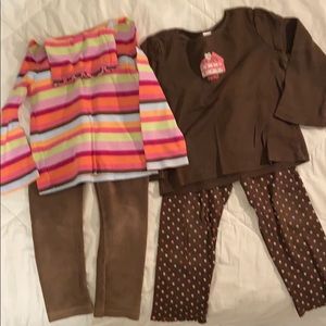 Gymboree girls winter mix/match 4
